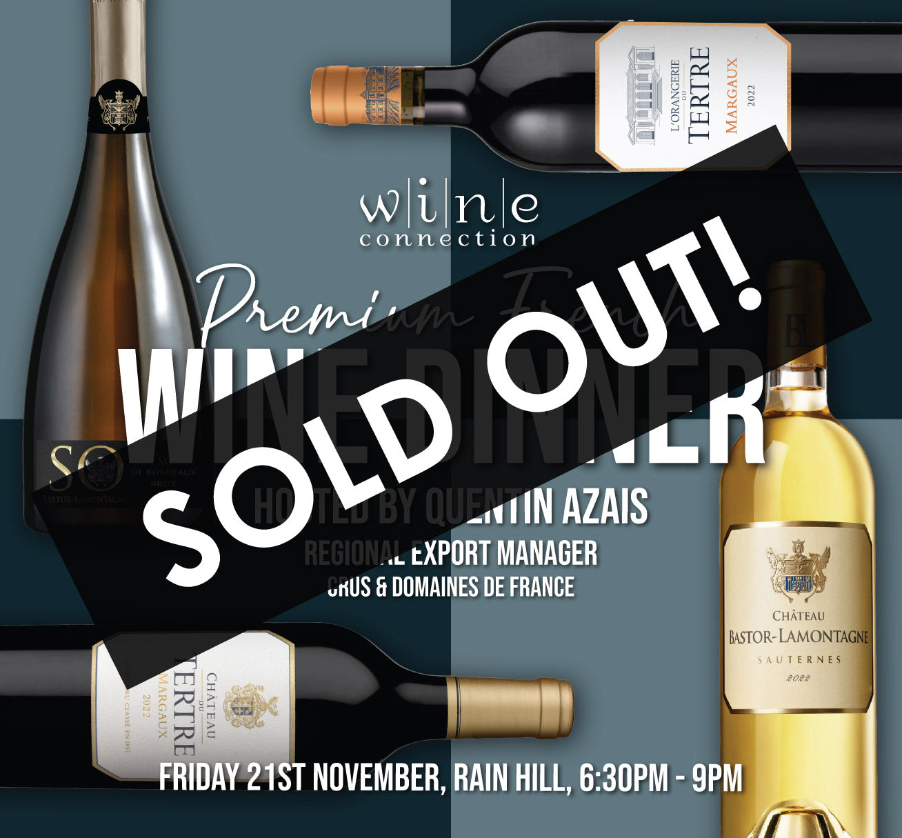 Premium French Wine Dinner