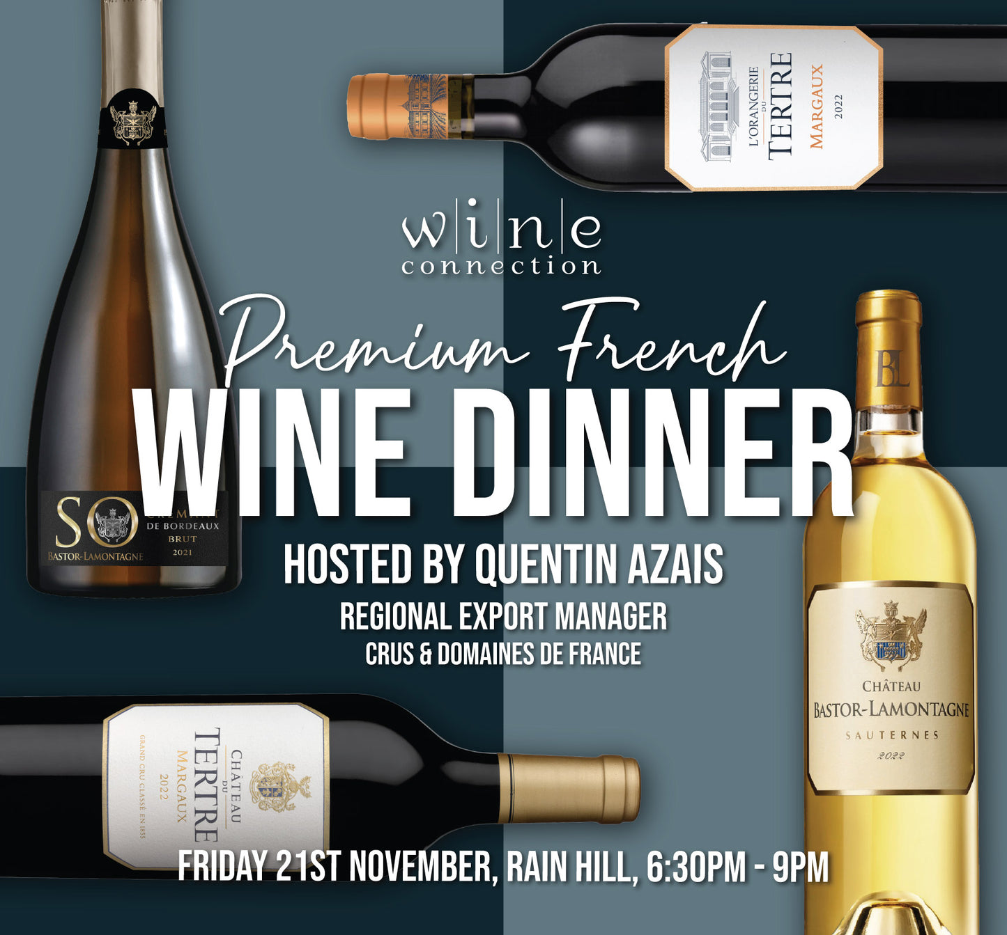 Premium French Wine Dinner